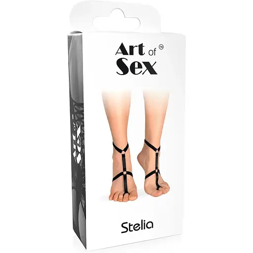 Чокер на 2 ножки Art of Sex - Stelia, цвет Черный - фото 2