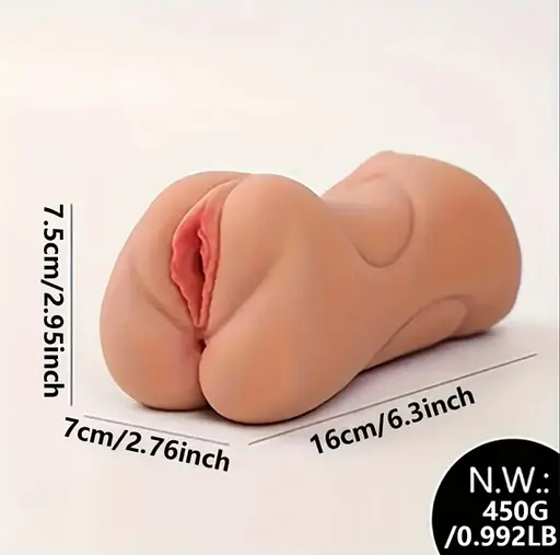 3-в-1 реалистичный мужской мастурбатор с глубоким горлом, узкой вагиной и имитация ануса, секс-игрушка - фото 5