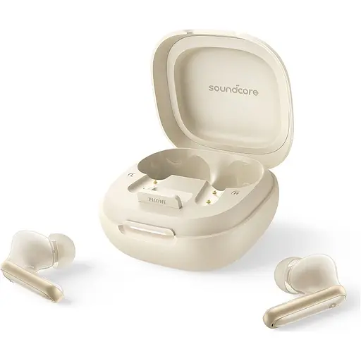 Навушники SoundСore P40i Oat White (A3955G21) [136811] - фото 4