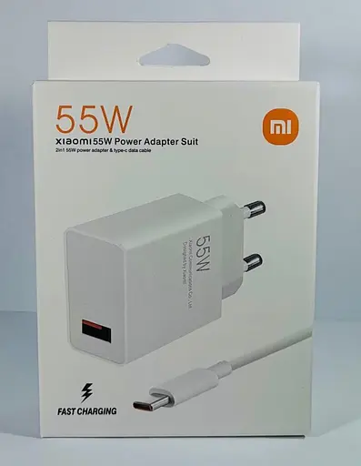 Зарядний пристрій Xiaomi Mi 55W GaN (MDY-12-EQ) біле - фото 2
