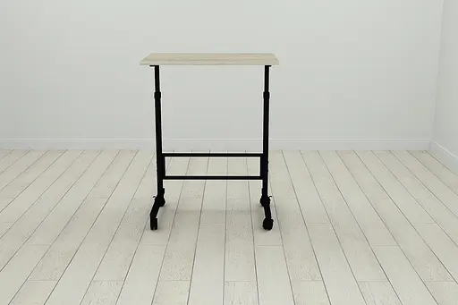 Стіл приставний Ferrum-decor Аміго 62x60x40 метал Чорний ДСП Дуб Сонома 16мм (FRD-102529) - фото 3