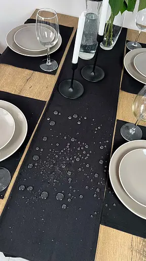 Комплект Доріжка водовідштовхувальна Чорний однотон 200х40 см 4 шт. - фото 6