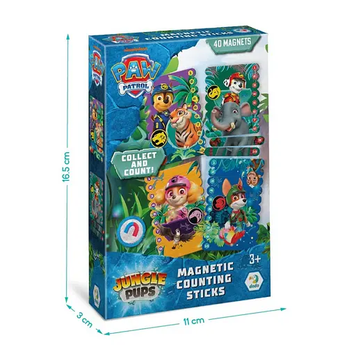 Магнитные палочки для счета "Джунгли" DoDo Toys 200654, 40 магнитных элементов - фото 4