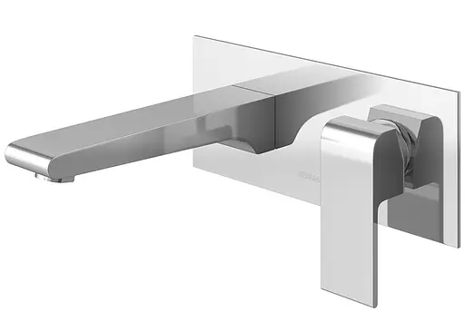 Смеситель для умывальника Kohlman Saxo хром + BOX скрытого монтажа QW185S Хром - фото 1