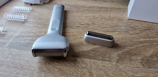 Электробритва-триммер Laifen T1 Pro One Blade (Silver, Гибридная система, USB-C). - фото 6