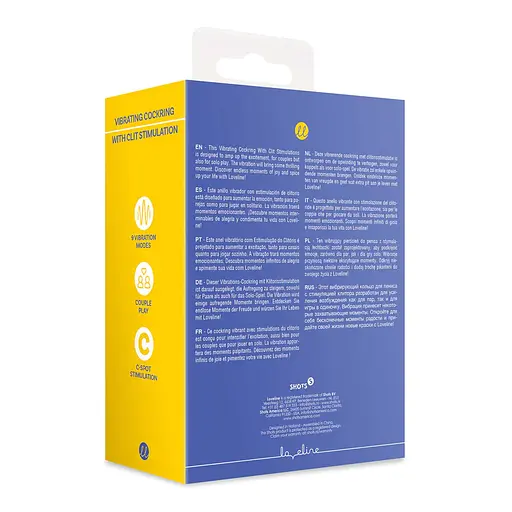 Насадка на пеніс із вібрацією Loveline Tamiya, 10.9 см (синій) - фото 9