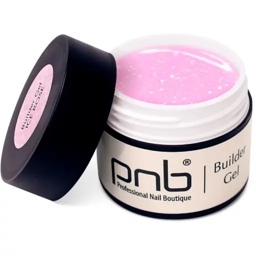 Моделирующий гель PNB Builder Gel Ice Rose 5 мл - фото 1