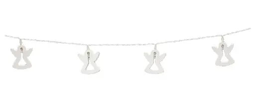 Гирлянда Chomik Ангел 10 LED теплый белый на батарейках (LED4048) - фото 2