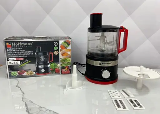 Кухонний подрібнювач овочерізка Hoffmans Electronics HM-2076 універсальний чоппер 1000 Вт Чорний - фото 5