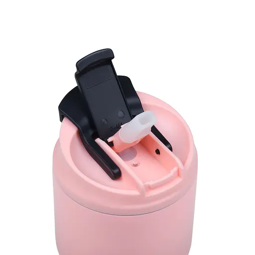 Смачна термочашка для кави 63mugs Drive 360 мл рожева з перчинкою (1063) - фото 3