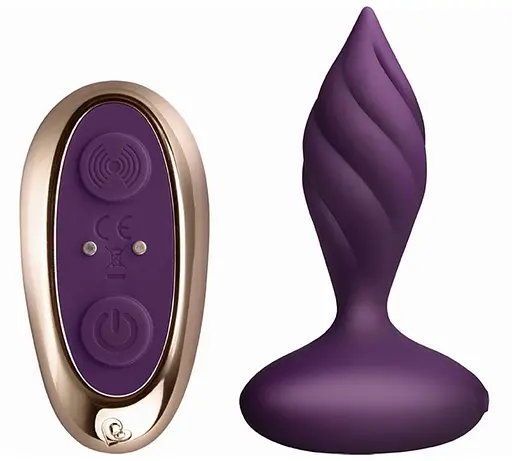 Анальна вібропробка Rocks Off Petite Sensations Desire 7.5 см (фіолетовий)