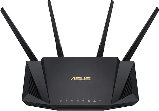 Бездротовий маршрутизатор Asus RT-AX58U V2 (90IG06Q0-MO3B00) (WiFi6 AX3000 4 антени) - фото 1
