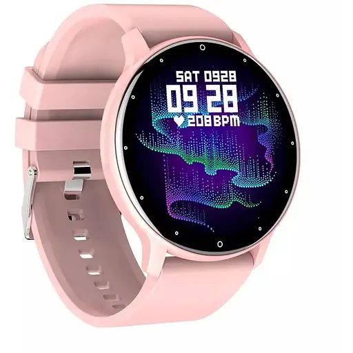 Умные часы Jiks Watch Lite с измерением артериального давления Розовый - фото 4