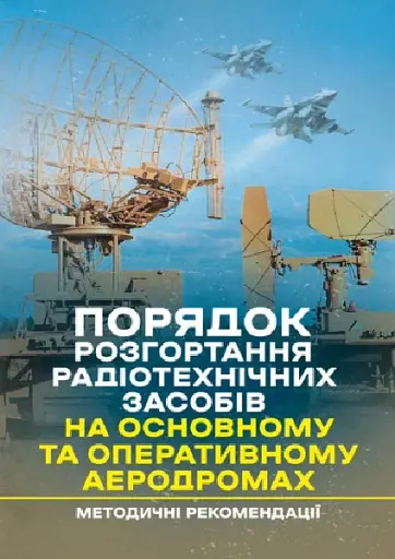 Порядок розгортання радіотехнічних засобів на основному та оперативному аеродромах