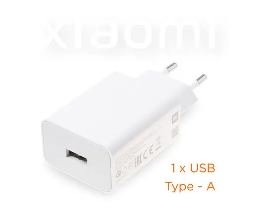 Зарядний пристрій швидкий Xiaomi 33 W Charging Combo USB-A (BHR9956EU) - фото 4