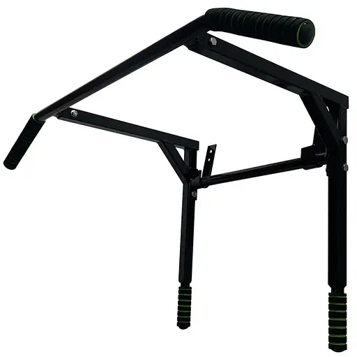 Турнік-бруси настінний "Iron" NE-TR-2B 2 в 1 з м'якими ручками чорний