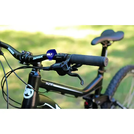 Ліхтар блимавка комплект Good Bike Silicon LED в силіконовому корпусі 2 шт. сині (92325Blue-IS) - фото 6