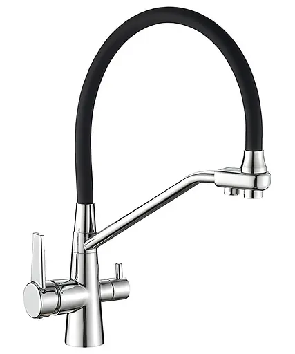 Змішувач для кухні Mixxus Premium VELIS 021 REFLECTOR BLACK MI5928 - фото 1