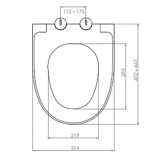 Сиденье для унитаза NKP Style с крышкой и функцией микролифта 0408 - фото 6