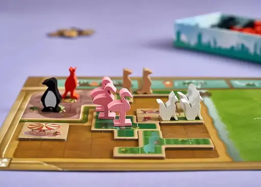 Настольная игра Feuerland Spiele Зоопарк Нью-Йорка (New York Zoo) (англ.) (PS096) - фото 9