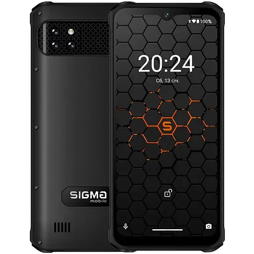 Смартфон Sigma X-treme PQ56 6/128Gb Black UA UCRF