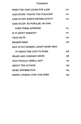 Purple Cow: Transform Your Business by Being Remarkable - фото 5