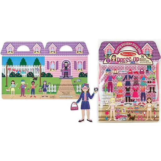 Наклейки Melissa & Doug Мода объемные многоразовые (MD2195) - фото 4