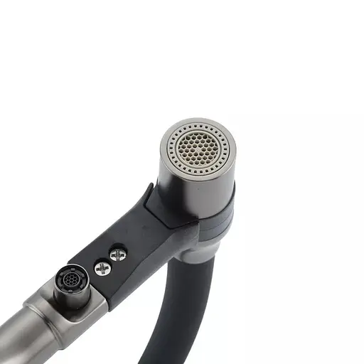 Смеситель для кухни под фильтр с гибким изливом Frap F4397-9 Графитовый хром - фото 3