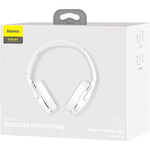 Навушники Baseus Encok D02 Pro white (NGTD010302) - фото 7
