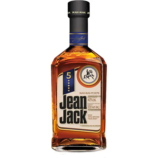Бренди Жан-Жак 5*40% 0.5 л