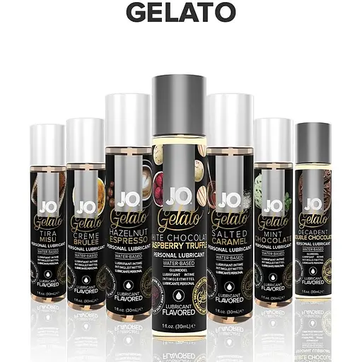 Змазка на водній основі System JO Gelato White Chocolate Raspberry (30 мл) - фото 5