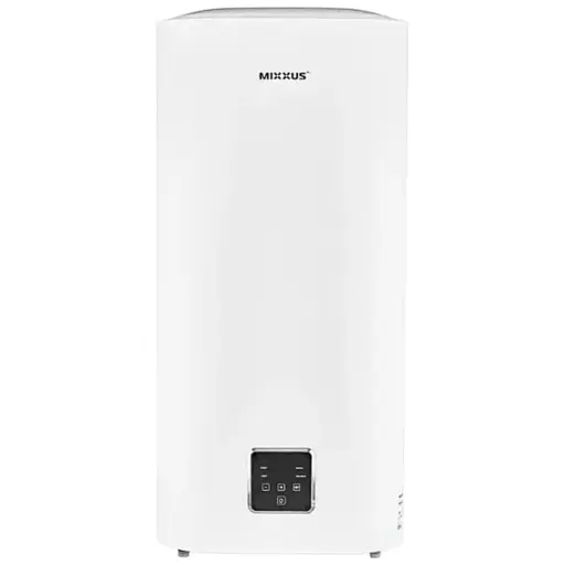 Водонагреватель Mixxus EWH-09050 FLAT WET 50 л, 2 кВт, мокрый ТЭН, вертикальный, прямоугольный, белый (WH0594) - фото 1