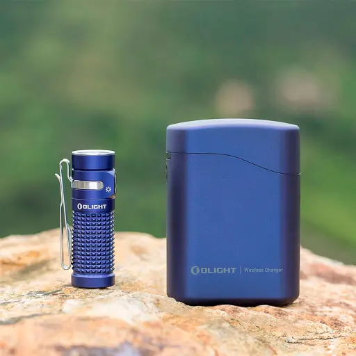 Фонарь Olight Baton 4 Premium Regal Blue - фото 11