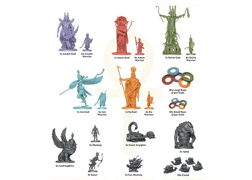 Настольная игра Woodcat Анкх: Боги Египта (Ankh: Gods of Egypt) (укр.) (W0007) - фото 7