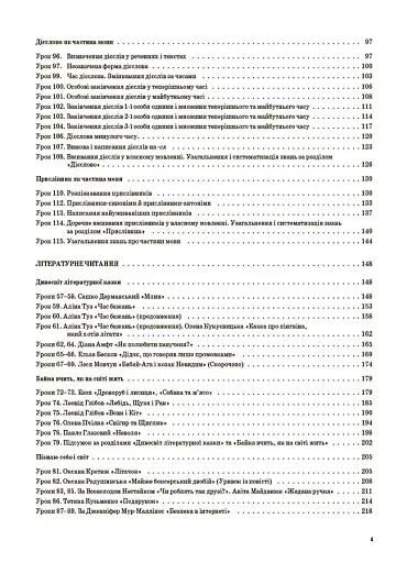 Українська мова та читання. 4 клас. Частина 2 (за підручниками М. С. Вашуленка, С. Г. Дубовик та О. В. Вашуленко) - фото 3
