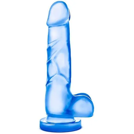 Фалоімітатор B Yours Sweet N Hard 4 19.5 см блакитний