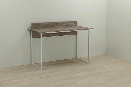 Комп'ютерний стіл Ferrum-decor Скай 75x100x60 білий ДСП Дуб Сонома Труфель 16мм (FRD-101063)