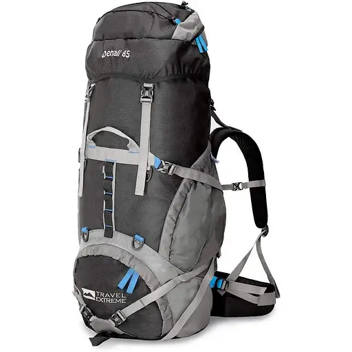Рюкзак Travel Extreme Denaly 70 Black Blue (TRA-R009-70BB)