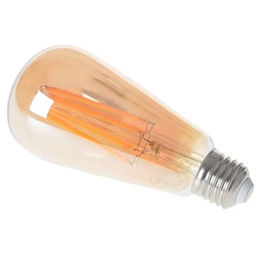 Лампа Brille світлодіодна LED 9W E27 COG WW ST64 Amber 220 В - фото 4