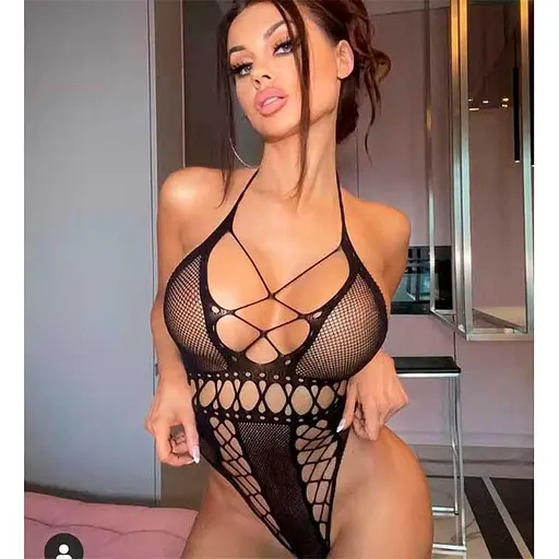 Боді відверте з відкритою спинкою XS/S/M Чорний K000515 - фото 3