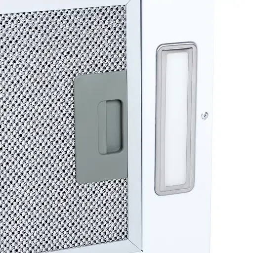 Вытяжка декоративная наклонная Минола HVS 6744 WH 1100 LED - фото 8