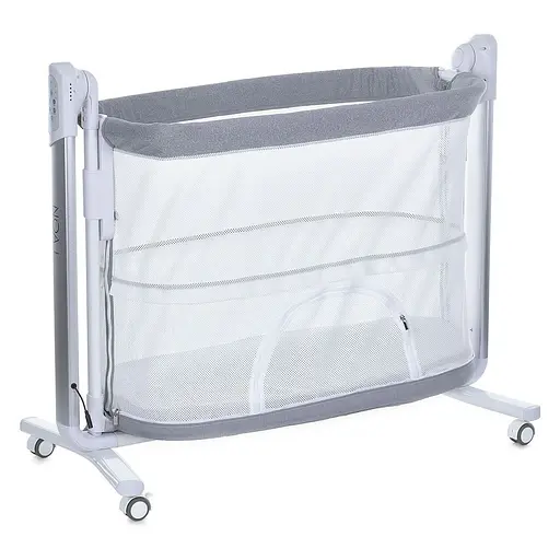 Кроватка-манеж El Camino ME 1125-S Graphite с автоматическим укачиванием - фото 2