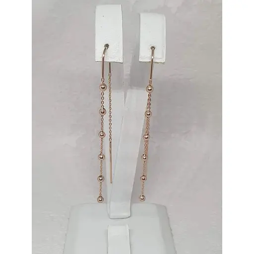 Золоті сережки Tango. 580123 - фото 3