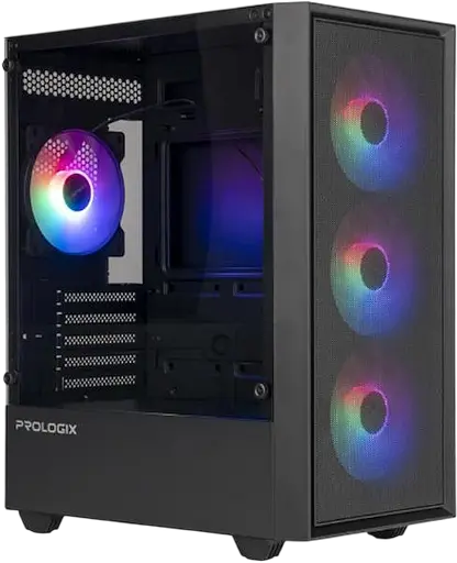 Корпус Prologix E107 RGB Black - фото 2