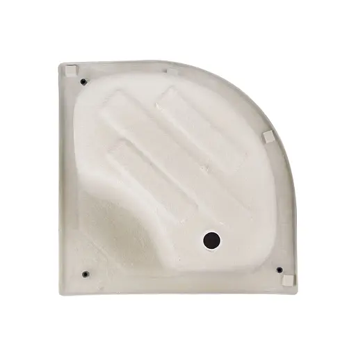 Душовий піддон Lidz Kapielka ST80x80x41 см з панеллю Білий - фото 3