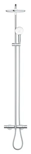 Душова система настінного монтажу з термостатом для ванни Grohe Tempesta System 250 26672001, Хром - фото 2