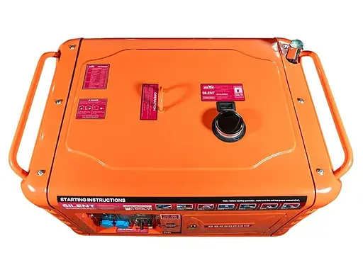 Генератор Синхронний Bison 4.2 кВт BS8500QQ / 4200 Вт / Дизель (41-00410) - фото 5