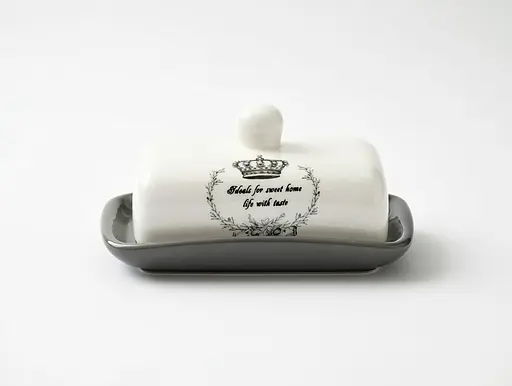 Маслянка керамічна Grazie КОРОНА (046 CR) - фото 2