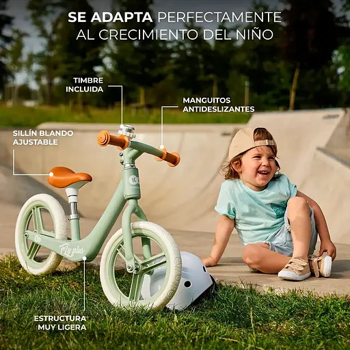 Беговел Kinderkraft Fly Plus Pink (KRFLPL00PNK0000) - фото 14