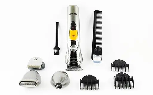 Універсальний стайлер KM 580a Kemei (набір для стрижки волосся і бороди)